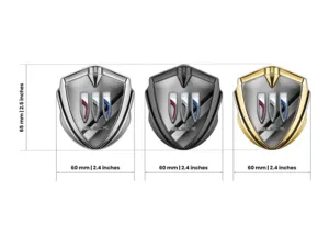 Buick Metall Emblem Abzeichen Robustes Premium Feeling